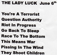 Russ Crimewave - The Lady Luck, Canterbury 6.6.14